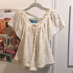 Free People off the shoulder blouse